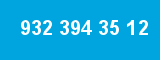 932 394 35 12 932 394 35 12